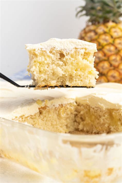 Pineapple Poke Cake - Tastes of Homemade