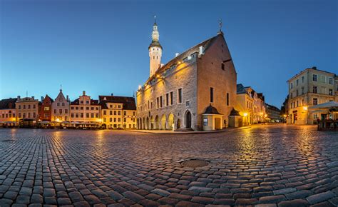 Tallinn Old Town from Toompea Hill, Tallinn, Estonia | Anshar Images