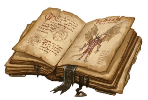 Résultat de recherche d'images pour "grimoire dessin" | Black magic spells, Fantasy props, Book ...