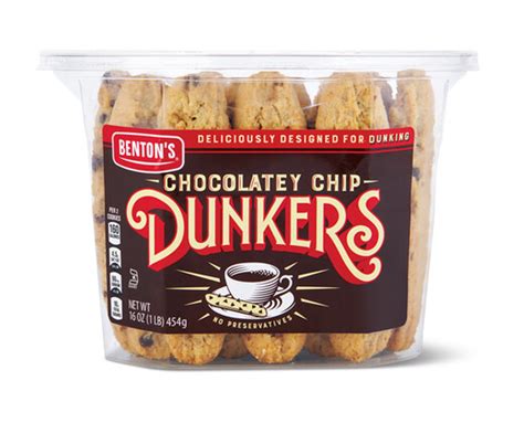 Chocolate Chip or Lemon Dunkers - Benton's | ALDI US