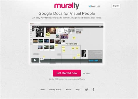 Great tool: Mural.ly – Create and share "murals" for ideation, inspiration and collaboration.