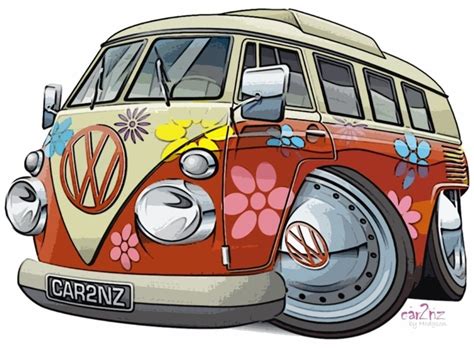 Vw Campervan Cartoon Images Vw Drawing Van Clipart Campervan | My XXX Hot Girl