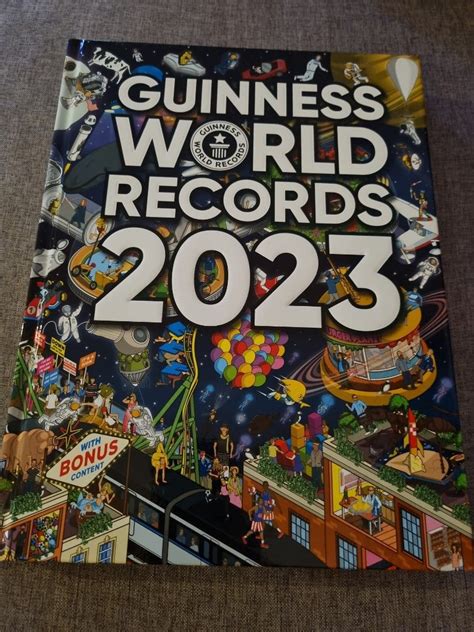 Guinness world record 2023 book, Hobbies & Toys, Books & Magazines, Magazines on Carousell