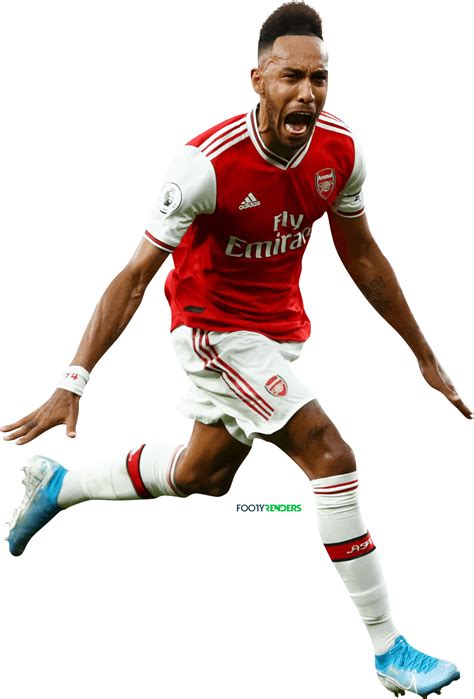 Pierre-Emerick Aubameyang Arsenal football render - FootyRenders