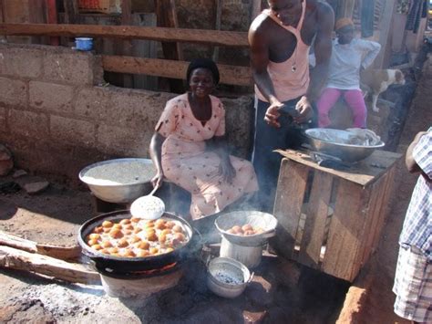 Leap! ...and the net will appear: Ghanaian Street Food