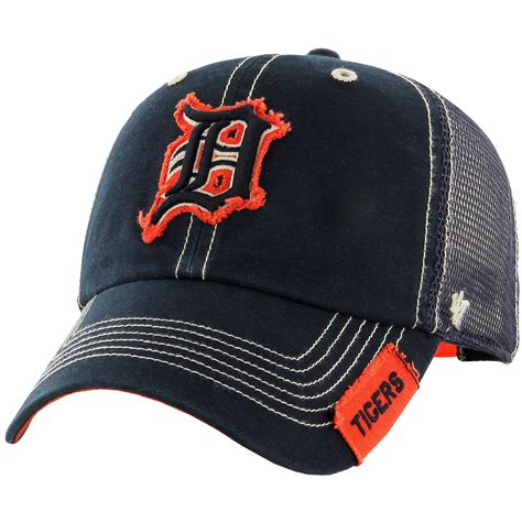 '47 Detroit Tigers Navy Turner Clean-Up Adjustable Hat