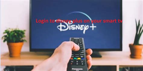 How to login to disney plus on smart tv?