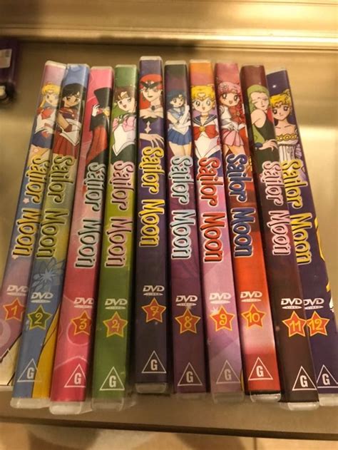 Sailor Moon DIC Australian DVDs | Otaku room, Online scrapbook, Kawaii room