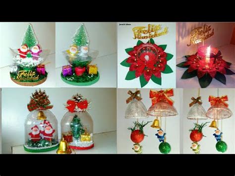 4 Manualidades Navideñas Con Material Reciclado - Adornos Navideños ...