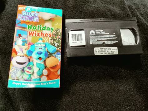 Blue S Clues Blue S Room Holiday Wishes Vhs Nick Jr Christmas | The ...