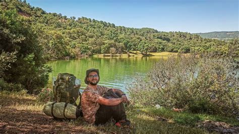 Solo Bushcraft, Camping in The Tazekka National Park, Taza, Morocco ...