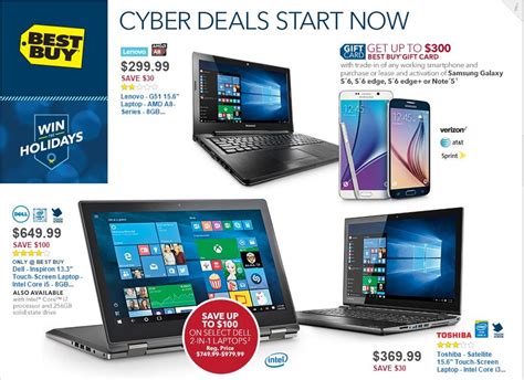 Best Buy Cyber Monday 2015 deals on laptops, tablets, desktops | ZDNET