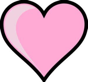 Pink Heart Clip Art at Clker.com - vector clip art online, royalty free & public domain