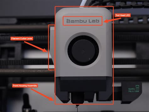 X1主要组件介绍 | Bambu Lab Wiki