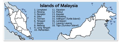 Map of Malaysia, city maps, state maps and maps with tourist destinations | Wonderful Malaysia