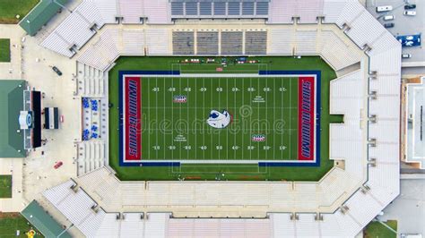 Aerial View of the University of South Alabama Football Stadium ...