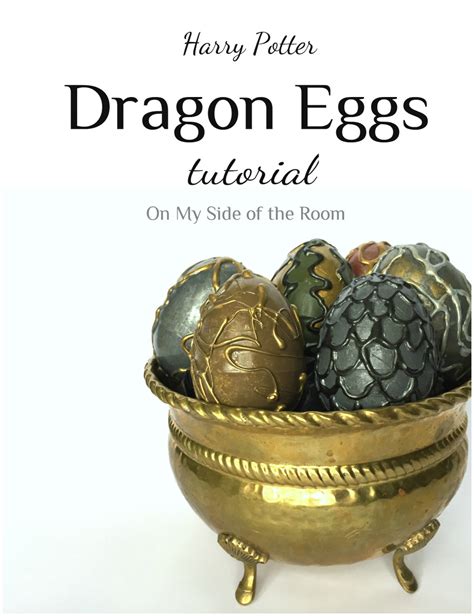 Harry Potter Dragon Eggs Tutorial