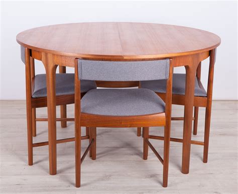 Mid-Century Teak Dining Table & Chairs set from McIntosh, 1960s | #118968