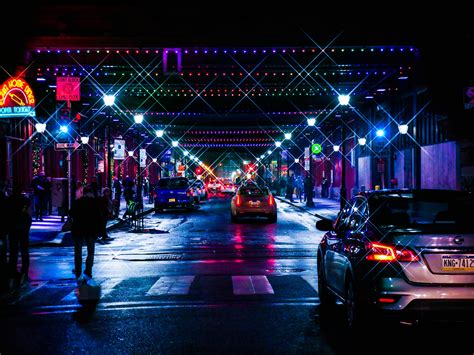 Wallpaper Traffic Lights At Night / 573505 Tokyo City Road Traffic Lights Neon Long Exposure ...