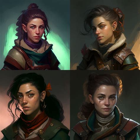 Pin by Christina Ellis on DND Character Portraits in 2023 | Character ...