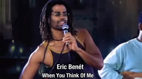 Eric Benét - When You Think of Me Chords - Chordify