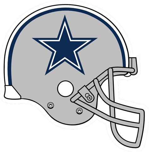 Dallas Cowboys Clipart Helment - Dallas Cowboys Helmet Clipart - Png Download - Full Size ...