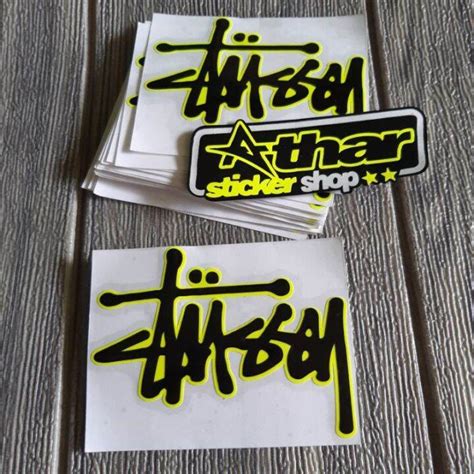 STICKER STUSSY CUTTING STICKER CUTTING MOTOR CUTTING STICKER STICKER ...