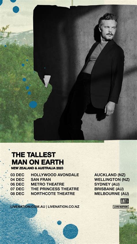 The Tallest Man On Earth - Henry St Tour-2 | Live Nation News