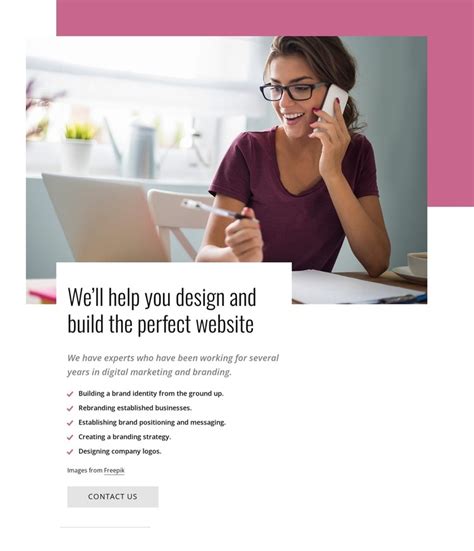 We will help you design the perfect website HTML Template