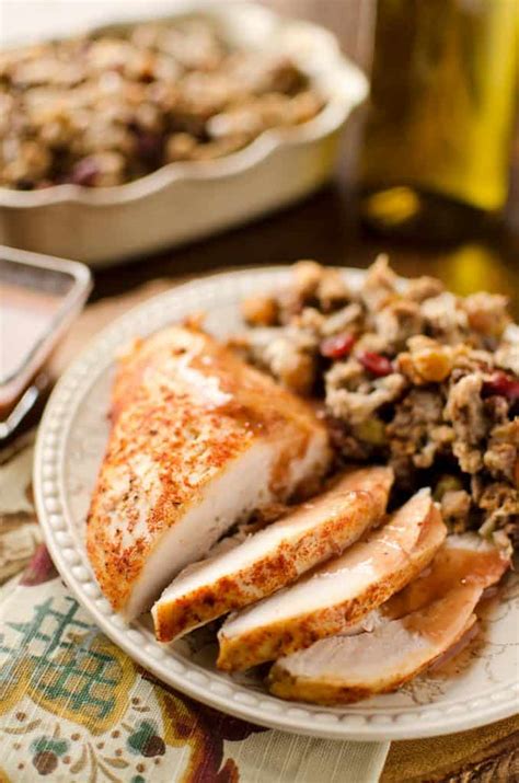 Crock Pot Turkey Breast with Cranberry Sauce