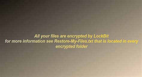 .lockbit Virus (.lockbit Ransomware) Removal and Recovery