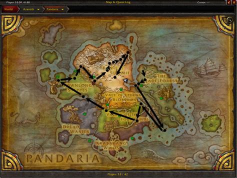 Pandaria Map