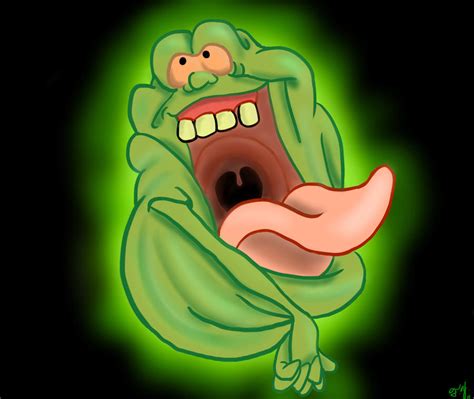 Slimer by SpiderCookiee on DeviantArt