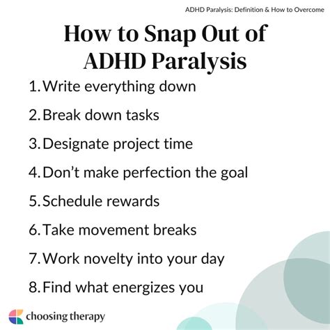 How to Overcome ADHD Paralysis