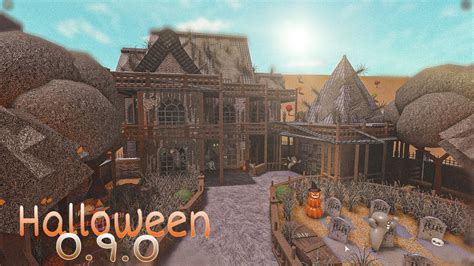 Bloxburg halloween house