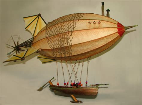 *VERSION STEAMPUNK* Autre exemple de Zeppelin. | Steampunk airship, Steampunk airships, Airship