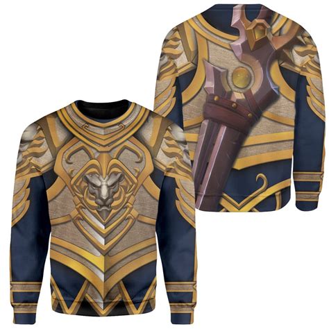 3D Cosplay Heroes of the Storm Anduin Wrynn Custom Sweatshirt Apparel ...