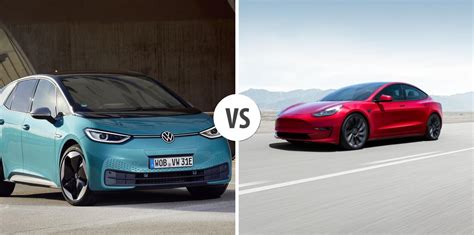 Volkswagen ID.3 VS TESLA Model 3 Autovergleich | AUTOGOTT.DE