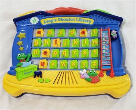 LeapFrog LEAP'S PHONICS LIBRARY Educational Toy Spell Letter Sounds ...