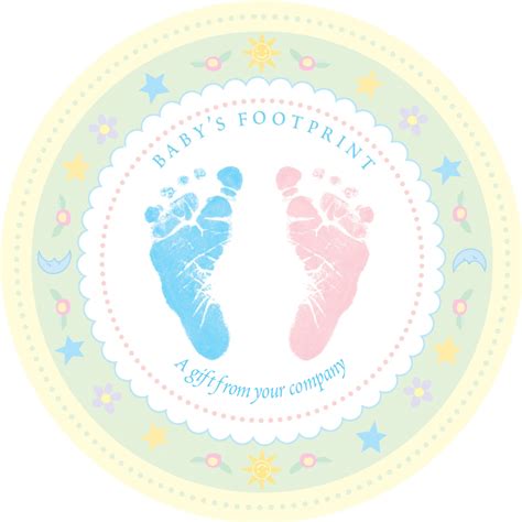 Pink Baby Footprint Clipart - ClipArt Best