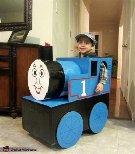 DIY Thomas the Tank Engine Costume | Unique DIY Costumes