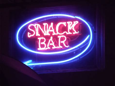 Snack Bar - Aldwych, London - Neon signs | Near the Strand i… | Flickr