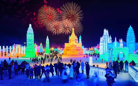 The Harbin Ice and Snow Festival Is a Winter Wonderland With Beautiful Castles and Light Shows