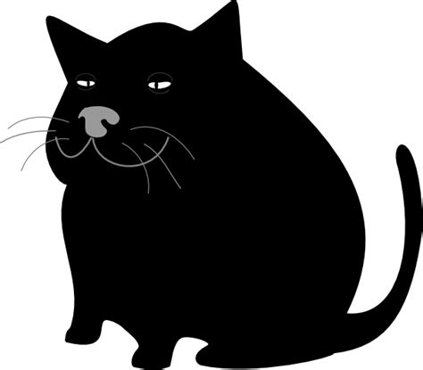 Black Cat / Gato Negro Clip Art at Clker.com - vector clip art online ...