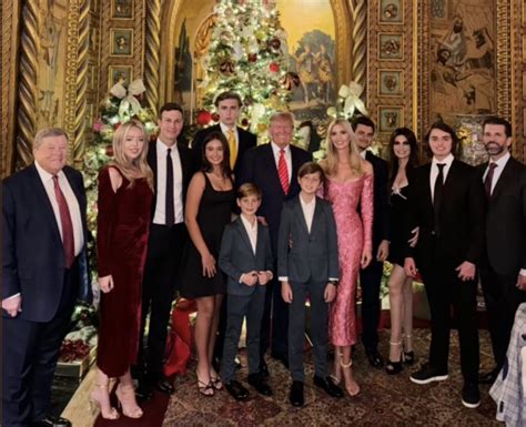 Barron Trump Spotted Looking Miserable in Christmas Photo With His ...