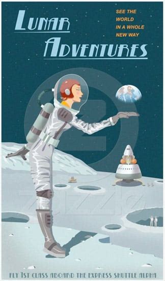 Interplanetary Travel Posters