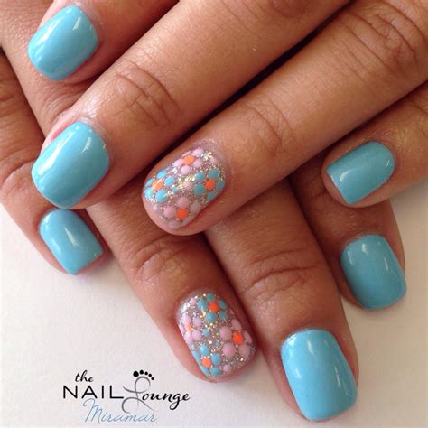 Spring gel nail art design | Nail Art | Pinterest | Gel nail art ...