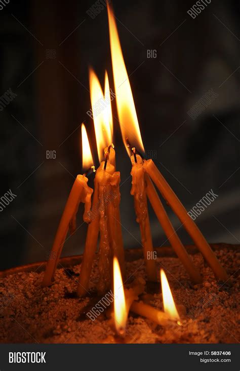 Melted Candles Image & Photo (Free Trial) | Bigstock