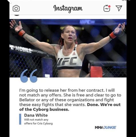 Cyborg is done in the UFC : r/ufc