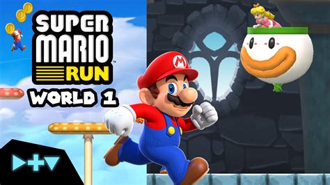 Super Mario Run - World 1 - YouTube